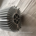 Customized Round T8 Aluminum Extruded HeatSink